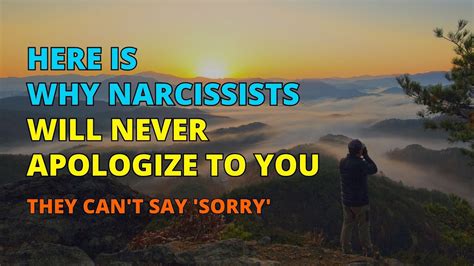 They Can T Say Sorry Here Is Why Narcissists Will Never Apologize To