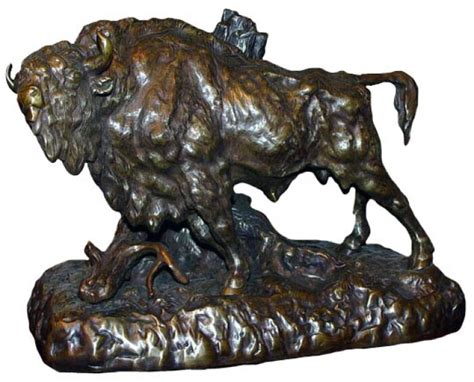 Скульптура из чугуна "Зубр" большая - [арт.220-14], цена: 160400 рублей ...