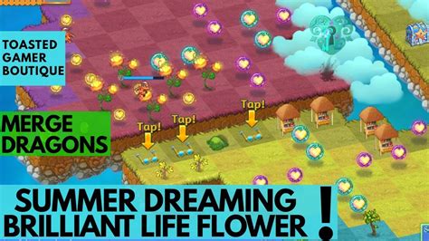 Merge Dragons Summer Dreaming Event Brilliant Life Flowers Cloud