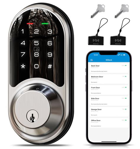 Veise Smart Lock Keyless Entry Door Lock Smart Locks For Front Door