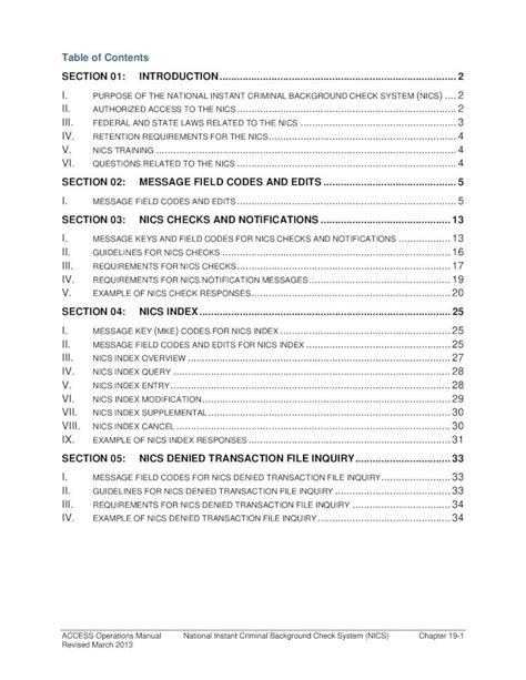 Pdf Chapter 19 National Instant Criminal Background Check System