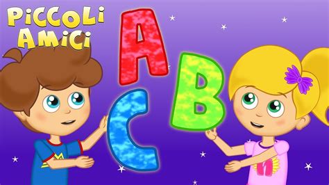 Canzone Dell Alfabeto Abc Canzoni Per Bambini Con Piccoli Amici Youtube