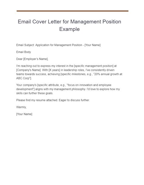 Management Cover Letter 28 Examples Pdf