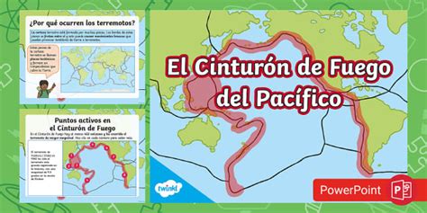 Powerpoint El Cinturón De Fuego Del Pacífico Twinkl