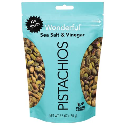 Save On Wonderful Pistachios Sea Salt Vinegar No Shells Order Online