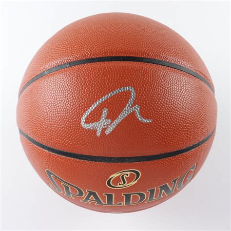 Giannis Antetokounmpo Signed NBA The Finals Game Ball Series