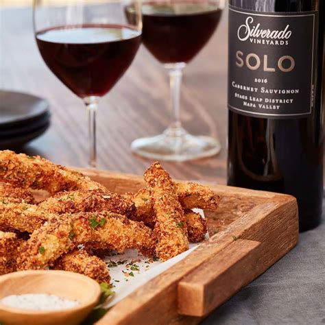 Parmesan Portobello Fries Silverado Vineyards