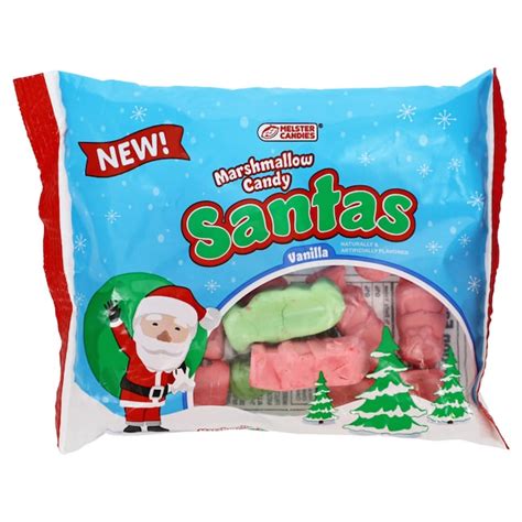 View Melster Candies Marshmallow Santas Candy