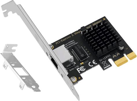 Amazon | Side3 2.5G Gigabit LANカード ネットワークカード Realtek RTL8125BG PCI-E x1 ...
