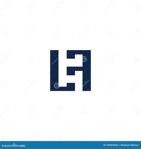 Modelo De Design Do Logotipo Inicial Lf Ou Do Vetor Do Logotipo Fl