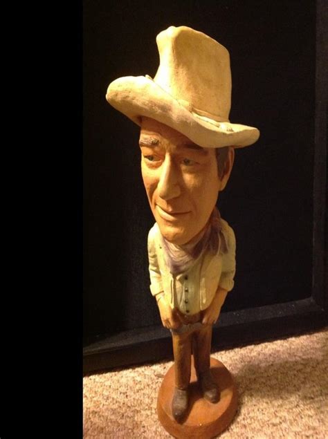 Vintage John Wayne Statue Figure 1979 Esco Chalkware 1730713752