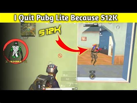 I Use Best Tips And Tricks To Kill S12k Enemy Pubg Mobile Lite Koobra