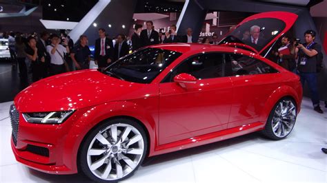 Audi Tt Sportback Concept Preview Live Photos 2014 Paris Auto Show