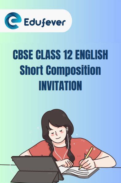 CBSE Class 12 English Invitation PDF