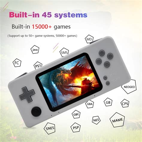 Portable Video Game Console Retro Cm3 Mini Raspberry Pi Handheld Game