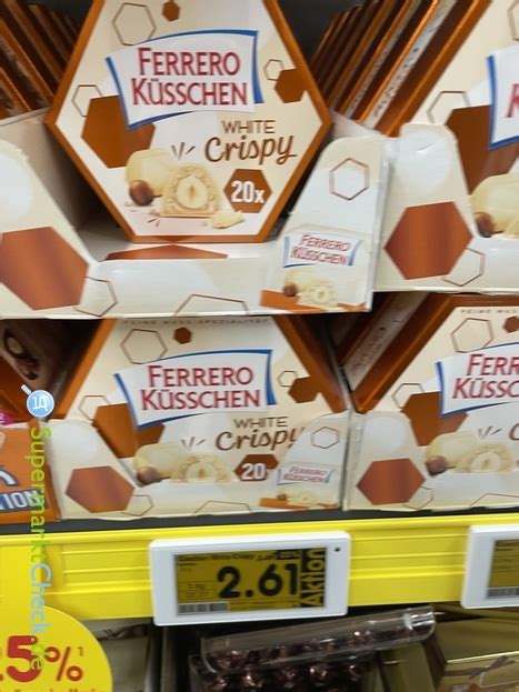 Ferrero Küsschen White Crispy Preis Angebote Kalorien Nutri Score