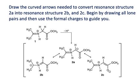 Solved Draw The Curved Arrows Needed To Convert Resonance