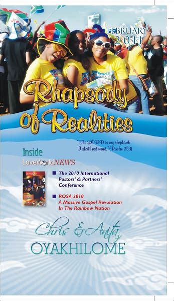 Rhapsody of Realities February 2011 Edition by Pastor Chris And Pastor ...