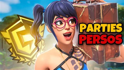 Live Fortnite Fr Pp Partie Perso Fight Zonewars Crea Go Les