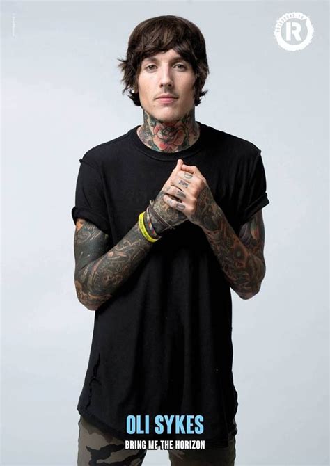 Oliver Sykes Bring Me The Horizon Bring Me The Horizon Oliver