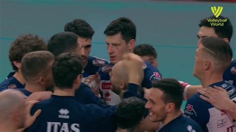 Itas Trentino Vs Pallavolo Padova FIVB SuperLega Match