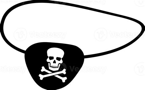 Parche En El Ojo Pirata Png Ilustración 8513847 Png