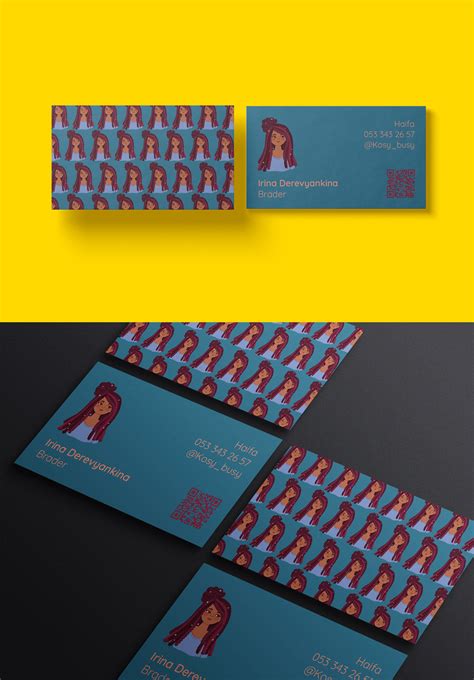 Business card / Визитка on Behance