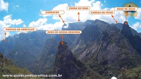 Montanhas Do Parque Nacional Da Serra Dos Rg Os Quebrando A Rotina