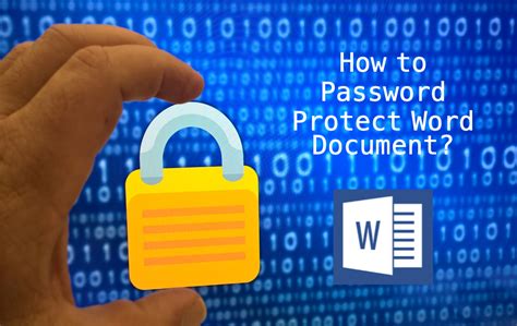 How To Password Protect Word 2021 And 2019 Documents Webnots