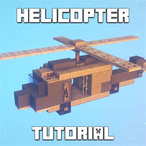 Minecraft Builds & Tutorials en Instagram: “Helicopter Tutorial! By: @gameeobuilds Inspiration ...