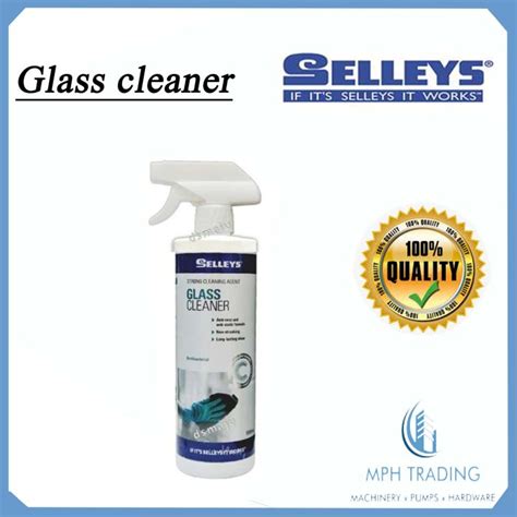 Selleys Anti Bacteria Ml Glass Cleaner Easy Spray On Makes Clearer