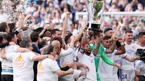 Real Madrid Champions Of Laliga For Record 35th Time Espn