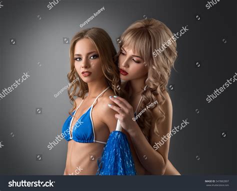 Sexy Girls Formula One Race Bikini Stock Photo Edit Now
