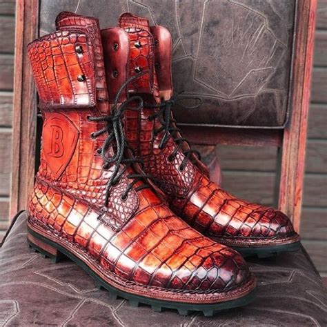 Alligator Boots For Sale Mens Boots Fashion Dress Shoes Men