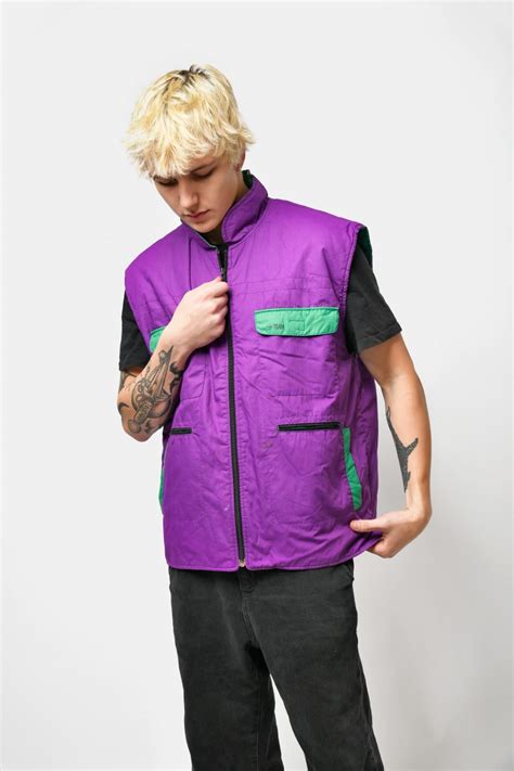 80s Vintage Ski Vest Hot Milk 80s Vintage Clothing Online Shop