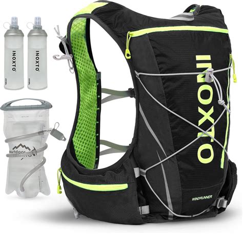 INOXTO Hydration Vest Backpack Lightweight Water Running Vest Pack With