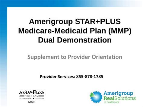 Pdf Amerigroup Star Plus Medicare Medicaid Plan · Pdf Filex Short Term Help For Caregivers X