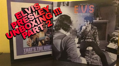 Elvis Presley Unboxing ”elvis Thats The Way It Is 50th Anniversary Collectors Edition Ftd