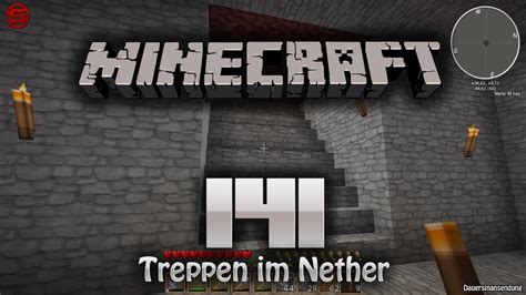 Let S Play Minecraft Treppen Im Nether Youtube