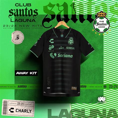 Camisetas Charly Del Santos Laguna 2023 24