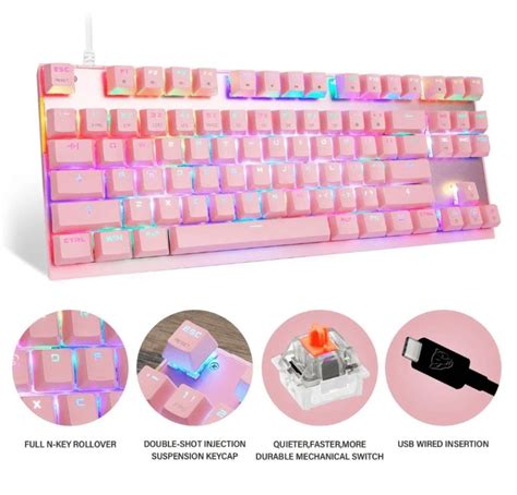 Motospeed Ck Rgb Mechanical Programmable Gaming Keyboard