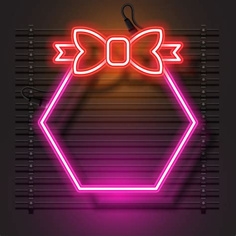 Premium Vector Vector Of Neon Banner Design