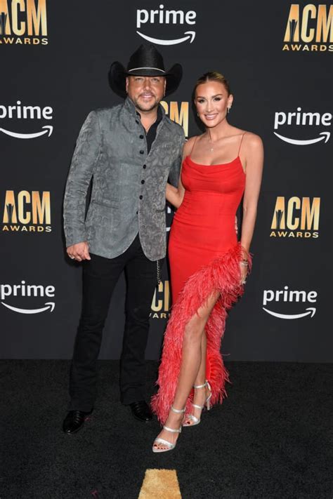 Jason Aldean And Brittany Aldean Enjoy Red Hot Date Night At Acm Awards Country Now