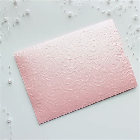 Envelope Rosa Perolado Convite De Casamento 15x21 5 Elo7