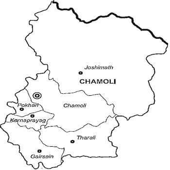 Chamoli Map