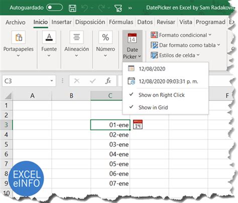 Insertar Selector De Fechas En Excel Image To U