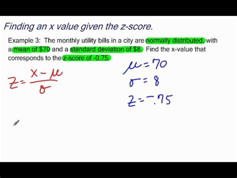 Calculate The Z Score Online Msic Org