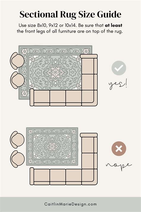 What Size Rug For Living Room With Sectional | Cabinets Matttroy