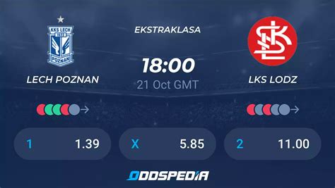 Lech Poznan Vs Lks Lodz Predictions Odds Live Score Streams