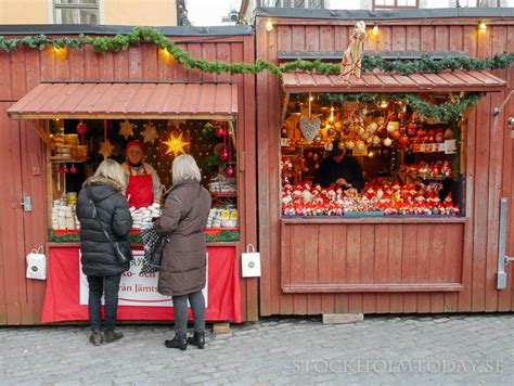 Christmas Market Stockholm - Stockholm Today